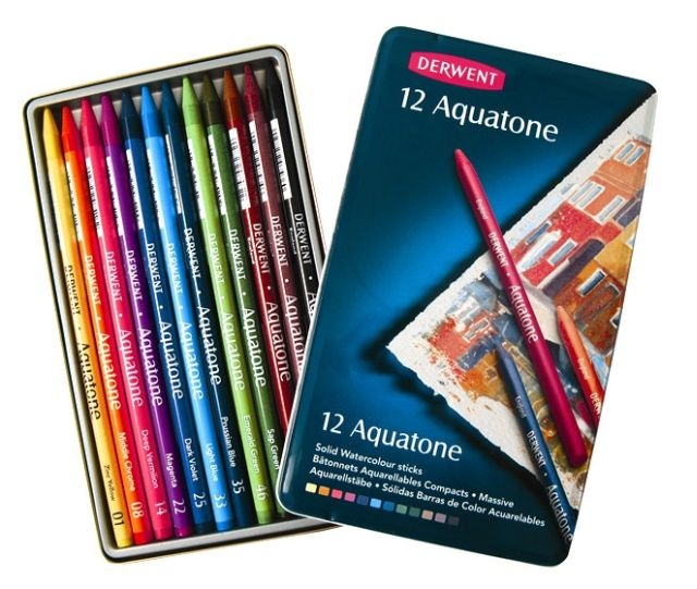 DERWENT KREDKI AQUATONE 12 SZT. ArtEquipment sklep dla