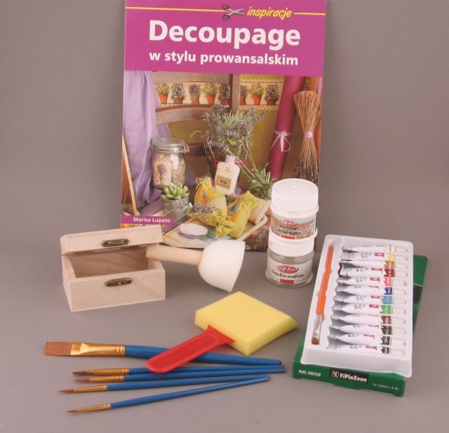 Zestaw do decoupage w stylu prowansalskim ArtEquipment