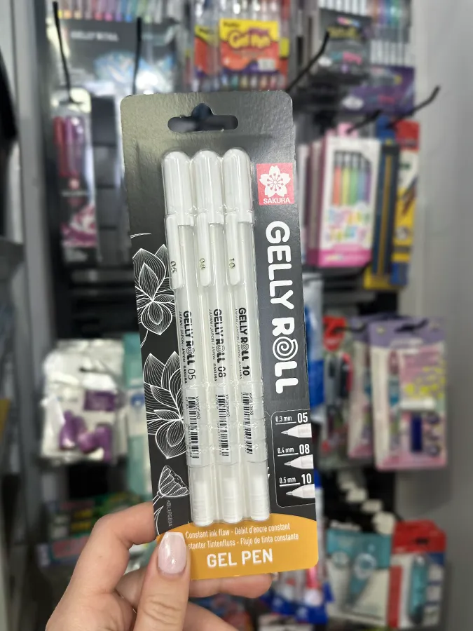 Gelly roll gel pen w naszym sklepie