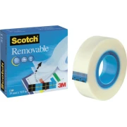 3M Scotch Removable - taśma usuwalna 19mm x 33m