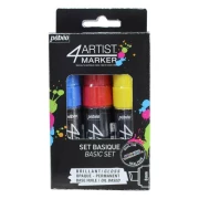 4ARTIST MARKER SET 3X8MM BASIC