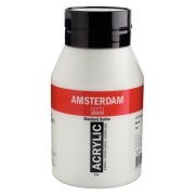 TALENS AMSTERDAM COLOUR ACRYLIC 1000 ML 104 - ZINC WHITE