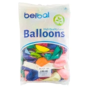 ALIGA Balony pastelowe 10" - 100 sztuk