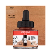 AMSTERDAM ACRYLIC INK 30 ml - BRONZE