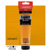 AMSTERDAM EXPERT ACRYLIC 150ml CADMIUM YELLOW DEEP 210