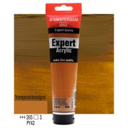 AMSTERDAM EXPERT ACRYLIC 150ml TRANSPARENT OXIDE YELLOW 265