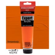 AMSTERDAM EXPERT ACRYLIC 150ml PERMANENT ORANGE 266