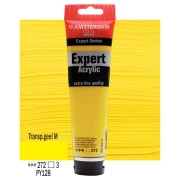 AMSTERDAM EXPERT ACRYLIC 150ml TRANSPARENT YELLOW MEDIUM 272