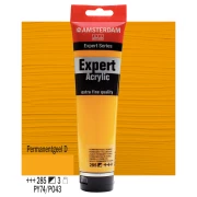 AMSTERDAM EXPERT ACRYLIC 150ml PERMANENT YELLOW DEEP 285