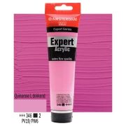 AMSTERDAM EXPERT ACRYLIC 150ml QUINA ROSE LIGHT OPAQUE 346