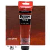 AMSTERDAM EXPERT ACRYLIC 150ml BURNT SIENA 411