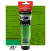 AMSTERDAM EXPERT ACRYLIC 150ml PERMANENT GREEN LIGHT 618