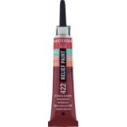 AMSTERDAM RELIEF PAINT 20ML 422 REDDISH BROWN - KONTURÓWKA
