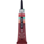 AMSTERDAM RELIEF PAINT 20ML 422 REDDISH BROWN - KONTURÓWKA