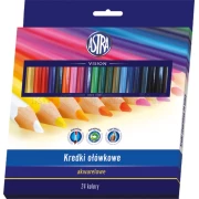 ASTRA kredki ołówkowe akwarelowe 24 kolory