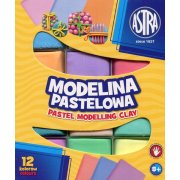 ASTRA Modelina pastelowa 12 kolorów