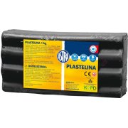 ASTRA plastelina 1 kg - czarna