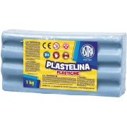 ASTRA Plastelina 1 kg - niebieska jasna