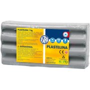 ASTRA plastelina 1 kg - szara