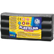 ASTRA plastelina 500 g - czarna