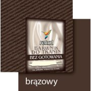 BARWNIK DO TKANIN 15g BEZ GOTOWANIA BRĄZOWY