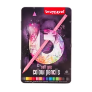 BRUYNZEEL COLOR PENCIL SOFT GRIP 12 KOLORÓW LIGHT