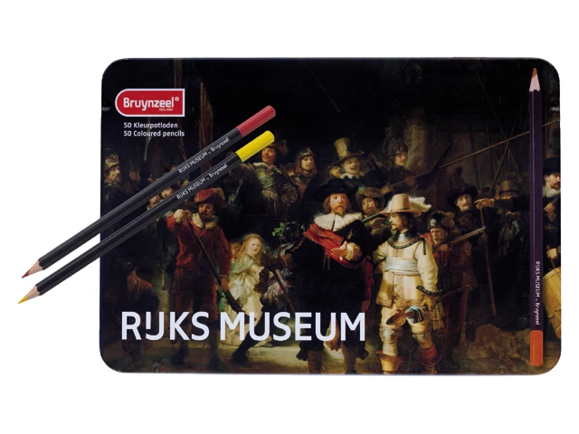 BRUYNZEEL Kredki ołówkowe 50 kolorów Rembrandt