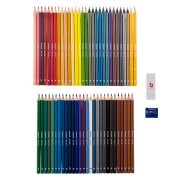  Bruynzeel Kredki ołówkowe Coloring & Drawing 60 kolorów