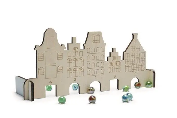 BS TOYS - GRA ZAMEK I SZKLANE KULKI