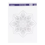 CADENCE KONTUR TRANSFER DO TKANIN 25X35 CM KWIATY