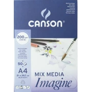 CANSON BLOK MIX MEDIA IMAGINE A4 200G 50 ARKUSZY