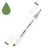 Chromax Marker z podwójną końcówką 43 Deep Olive Green