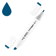 Chromax Marker z podwójną końcówką 69 Prussian Blue