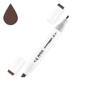 Chromax Marker z podwójną końcówką 98 Chestnut Brown