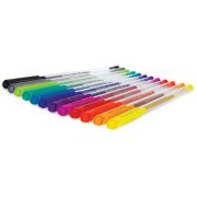 COLORINO - Brokatowe długopisy żelowe - komplet 12 kolorów