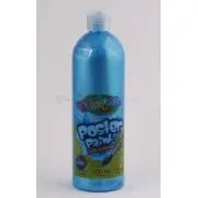 COLORINO Farba plakatowa 500 ml - metaliczna niebieska