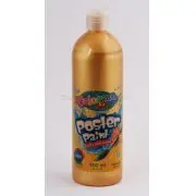COLORINO Farba plakatowa 500 ml - metaliczna złota