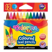 COLORINO Kredki grafionowe 12 kolorów