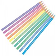 COLORINO Kredki ołówkowe 10 kolorów pastelowe