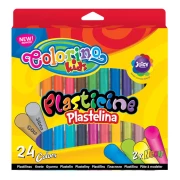 COLORINO Plastelina 24 kolory