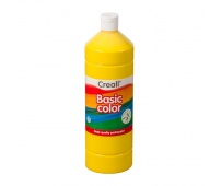 CREALL BASIC COLOR - farba plakatowa 1l - żółta 