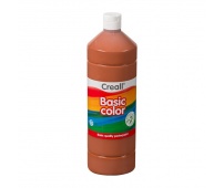 CREALL BASIC COLOR - farba plakatowa 1l - brązowa jasna