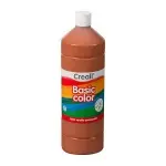 CREALL BASIC COLOR - farba plakatowa 1l - brązowa jasna
