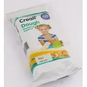 CREALL DOUGH - samoutwardzalna masa plastyczna - 350 g czerwona