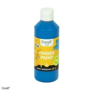 CREALL Fingerpaint farba do malowania palcami 250ml - NIEBIESKA - bez konserwantów
