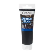 CREALL OPAQUE 120 ml Black - farba do pokrywania obrazków i wydrapywania