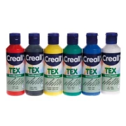 CREALL TEX 6x80ml - Farby do tkanin