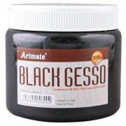 Czarne gesso 500ml ARTMATE