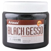 Czarne gesso 500ml ARTMATE