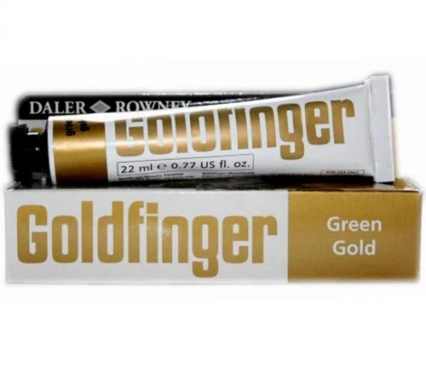 DALER ROWNEY GOLDFINGER 22 ML GREEN GOLD